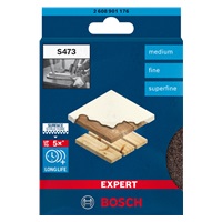 Bosch brusné houby EXPERT S473 Standard 98 × 120 × 13 mm, M, F, SF, 3 ks