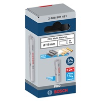 Bosch děrovka PRO Multi Material, 16 mm, se závitem