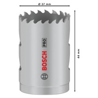 Bosch děrovka PRO Multi Material, 37 mm, se závitem