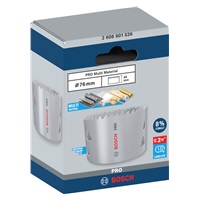 Bosch děrovka PRO Multi Material, 76 mm, se závitem
