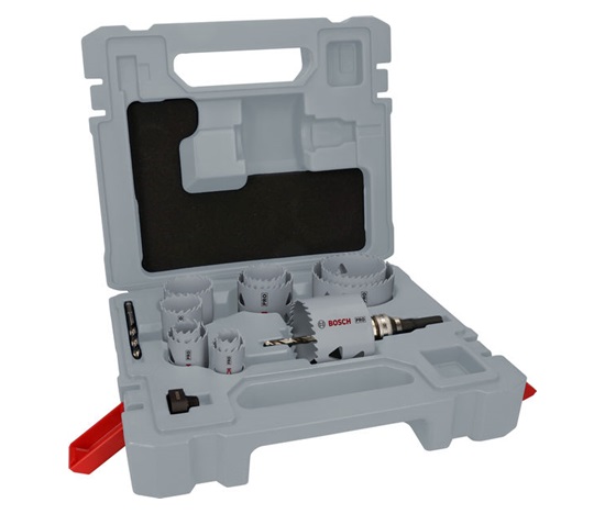 Bosch 15dílná sada děrovek PRO Multi Material, unašeč Q-Lock