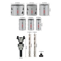 Bosch desetidílná sada děrovek PRO Multi Material, unašeč Q-Lock