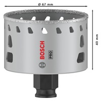 Bosch děrovka PRO Tile PC Plus, 67 mm, HS