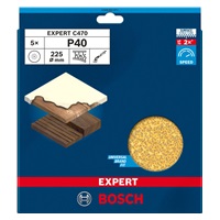 Bosch brusný papír EXPERT C470 225 mm, G 40, 5 ks