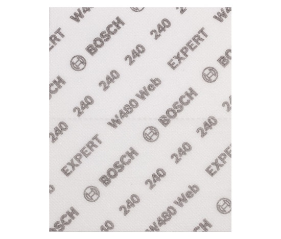 Bosch EXPERT W480 Web 1/4 ruční brusná síť, 115 × 140 mm, G240
