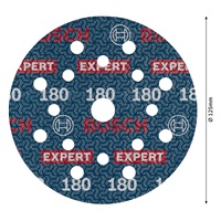 Bosch brusný kotouč EXPERT O780 s fólií, 125 mm, G180