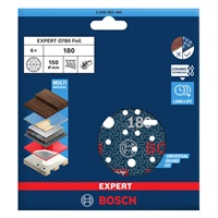 Bosch brusný kotouč EXPERT O780 s fólií, 150 mm, G180
