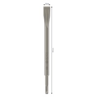 Bosch plochý sekáč PRO SDS plus-5C 20 × 250 mm