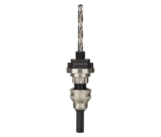 Bosch unašeč PRO Q-Lock Quick Change s šestihranným upínáním pro rychlovýměnný systém děrovek, 9,5 mm