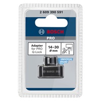 Bosch adapter for PRO Q-Lock, rychlovýměnný systém děrovek 14–30 mm