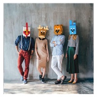 Pixio Voxart - Wildheads - Grey Edition, Smart Pixel