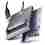 AXAGON CRE-SM3TC, USB-C FlatReader czytnik kart identyfikacyjnych, kabel 1.2 m
