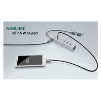 i-tec USB-C/USB-A Charging Metal HUB 7 Port (3x USB-C, 4x USB-A)