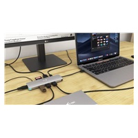 i-tec USB-C Metal Nano Docking Station 4K HDMI LAN with Power Delivery 100 W + Charger 100W