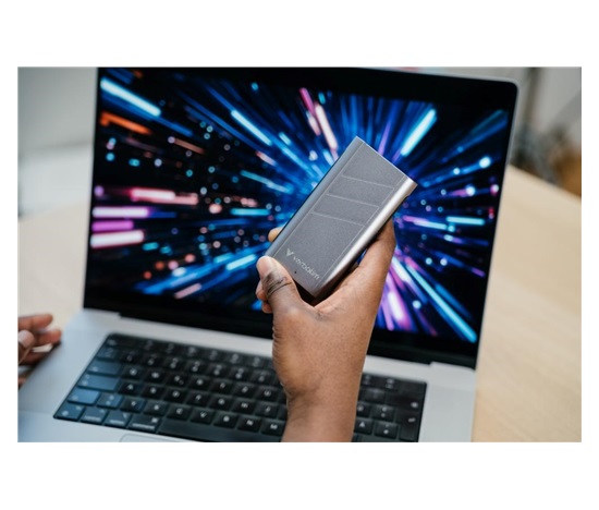 VERBATIM externí SSD 4TB, USB4, USB-C, R:3700 / 3600MB/s, šedá