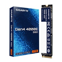 GIGABYTE SSD 1TB 4000E, PCIe Gen4x4, M.2 2280, (R:4000MB/s,W:3900MB/s)