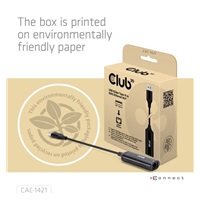 Club3D Adaptér USB-A na RJ45, 5Gb, 24cm