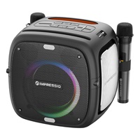 C-TECH repro Impressio Qubis, Party, 80W, 2x Mikrofón