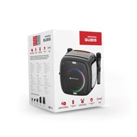 C-TECH repro Impressio Qubis, Party, 80W, 2x Mikrofón