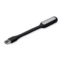 C-TECH USB lampička k notebooku UNL-04, flexibilní, černá