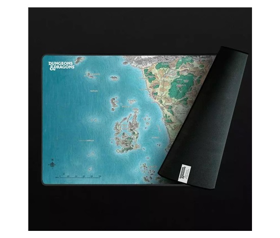 Konix Dungeons & Dragons Faerun Map Mousepad