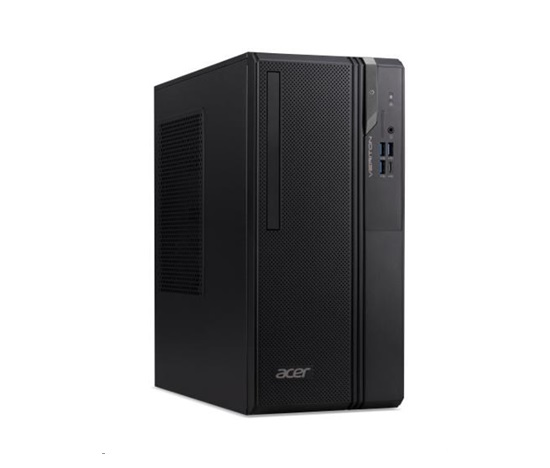 ACER PC Veriton VS2720G, i3-14100,8GB DDR4,512GB M.2 SSD,Wifi,DVD±RW,USB KB+mouse,W11P,180W,Black