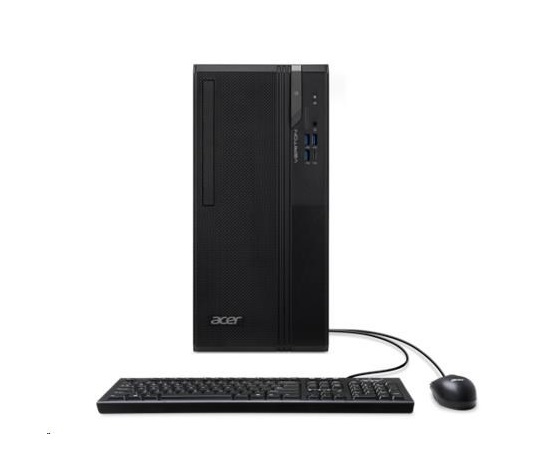 ACER PC Veriton VS2720G, i5-14400,8GB DDR4,512GB M.2 SSD,Wifi,DVD±RW,USB KB+mouse,No OS,180W,Black