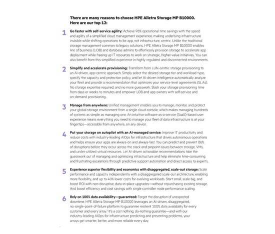 HPE Alletra Storage MP B10200 Base Configuration (switched)