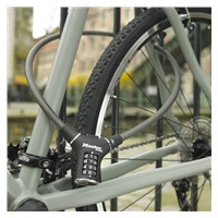 Master Lock SET Ocelové kombinační lanko na kolo  - 0,9m (1 balení / 4 ks)