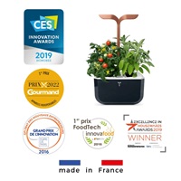 VZOREK - Véritable Exky SMART - květináč, černá měděná