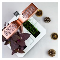 VZOREK - Véritable Exky SMART - květináč, černá měděná