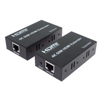 PremiumCord HDMI2.0 extender na 60m přes jeden kabel Cat5e/Cat6/Cat7