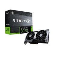 MSI VGA NVIDIA GeForce RTX 5070 12G VENTUS 2X OC, RTX 5070, 12GB GDDR7, 3xDP, 1xHDMI
