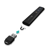 CONNECT IT Laserové ukazovátko LaserPoint, Nabíjecí, černá