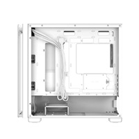 BAZAR ASUS case A23 PLUS TG ARGB, Mini Tower, průhledná bočnice, 4x120mm ARGB Fan, bílá (POŠKOZENÝ OBAL)