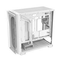 BAZAR ASUS case A23 PLUS TG ARGB, Mini Tower, průhledná bočnice, 4x120mm ARGB Fan, bílá (POŠKOZENÝ OBAL)