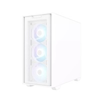 BAZAR ASUS case A21 PLUS, Mini Tower, průhledná bočnice, 4x 120mm ARGB Fan, bílá (POŠKOZENÝ OBAL)