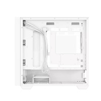 BAZAR ASUS case A21 PLUS, Mini Tower, průhledná bočnice, 4x 120mm ARGB Fan, bílá (POŠKOZENÝ OBAL)