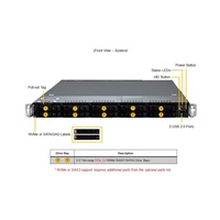 GOLD SUPERMICRO UP SuperServer 1U, 4510,128G,2x960G,10G,HF,RoHS