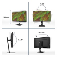 Philips MT 27" 27B1U3900 - 3840x2160,IPS,60Hz,2xHDMI,DP,USBhub,USB-C,RJ45,Repro,Pivot