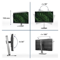 Philips MT 23,8" 24B2G5200 - 1920x1080,IPS,100Hz,D-Sub,HDMI,DP,USBhub,Repro,Pivot