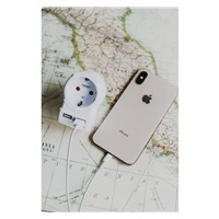 SKROSS cestovní adaptér USA USB pro použití ve Spojených státech, typ B