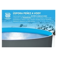 Marimex Bazén Orlando Premium DL 3,66 x 5,48 x 1,22 m - GRAPHIT, bazén, fólie