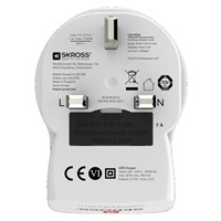SKROSS cestovní adaptér UK USB pro použití ve Velké Británii, typ G