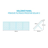 Marimex ProStar Solar 3 bazénová filtrace