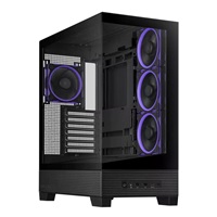 ASUS case A31 PLUS TG ARGB, Mid Tower, Průhledná bočnice, 4x120mm ARGB Fan, ARGB Hub, černá