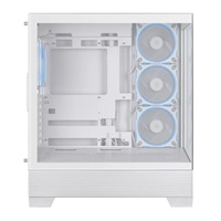 ASUS case A31 PLUS TG ARGB, Mid Tower, Průhledná bočnice, 4x120mm ARGB Fan, ARGB Hub, bílá