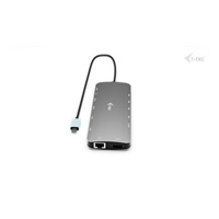 i-tec USB-C Metal Nano 3x Display Dock, 2x HDMI 1x USB-C video, Power Delivery 140W