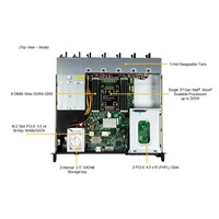 GOLD SUPERMICRO IoT SuperServer 1U  ICX4310, 64GB,480GB M.2&SATA