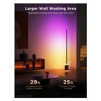 VZOREK - Govee Floor Lamp Pro RGBICWW LED lampa s reproduktorem + ovladač - Pošk.obal